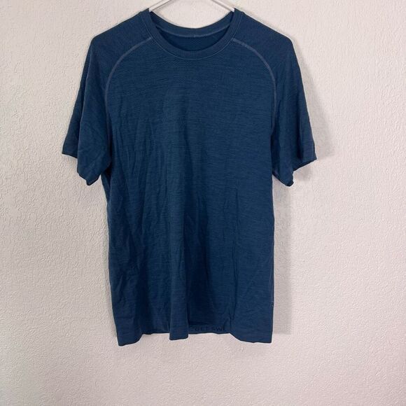 Lululemon Blue Swiftly Tech Short Sleeve Workout Top - Picture 1 of 9